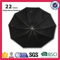 Regen Waren Promotion Geschenke Spezielle Design Style Handheld Schwarz Coole Regenschirm für Männer Folding Guarda Chuva